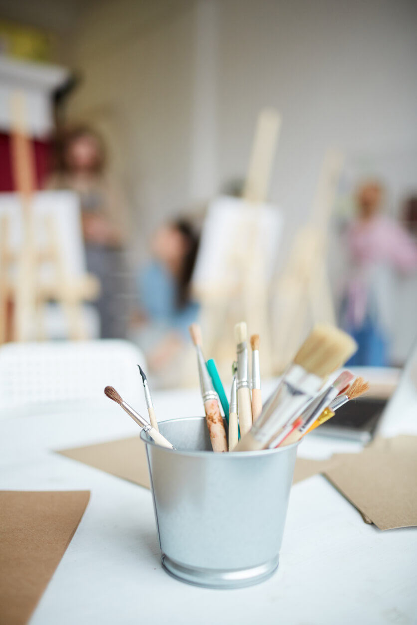 Brushes for painting